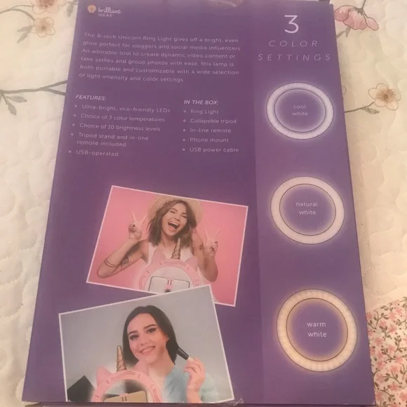 Unicorn Ring Light - Picture 3 of 7